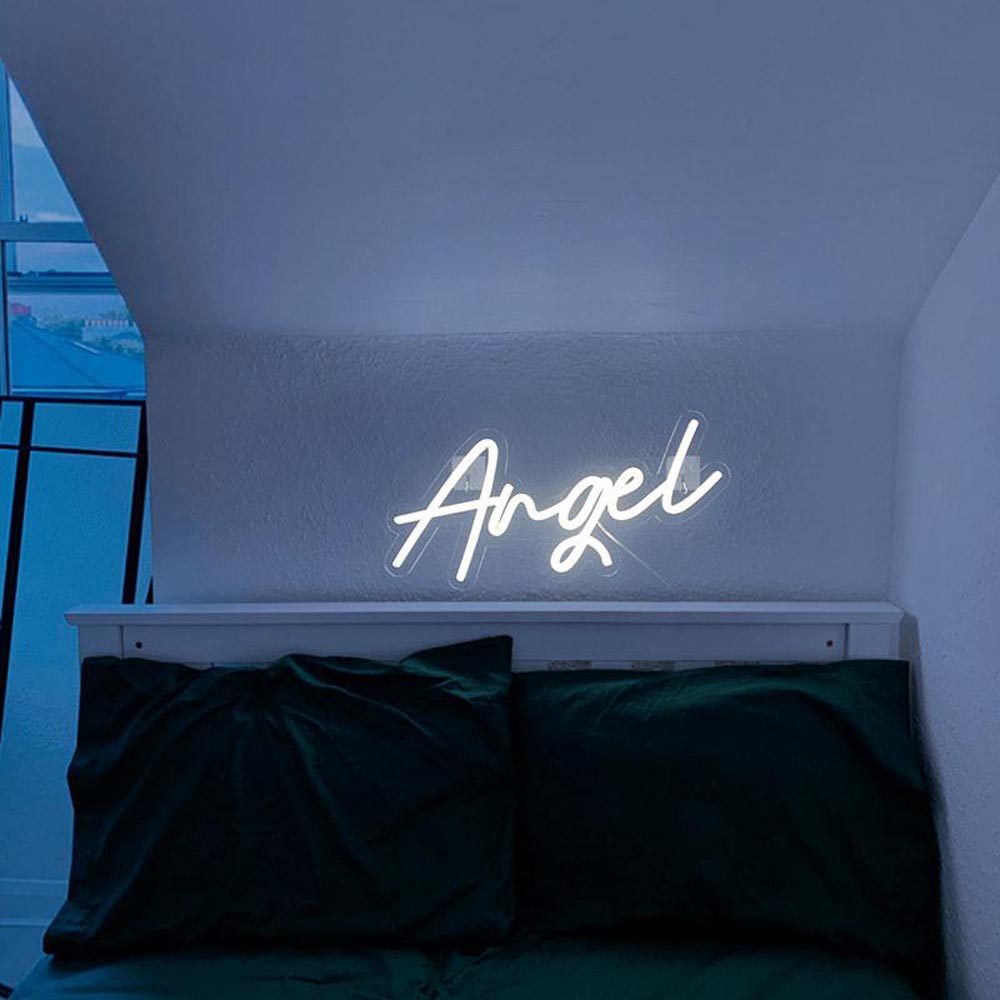 HDJSign - Angel Word Neon Sign HDJ Sign