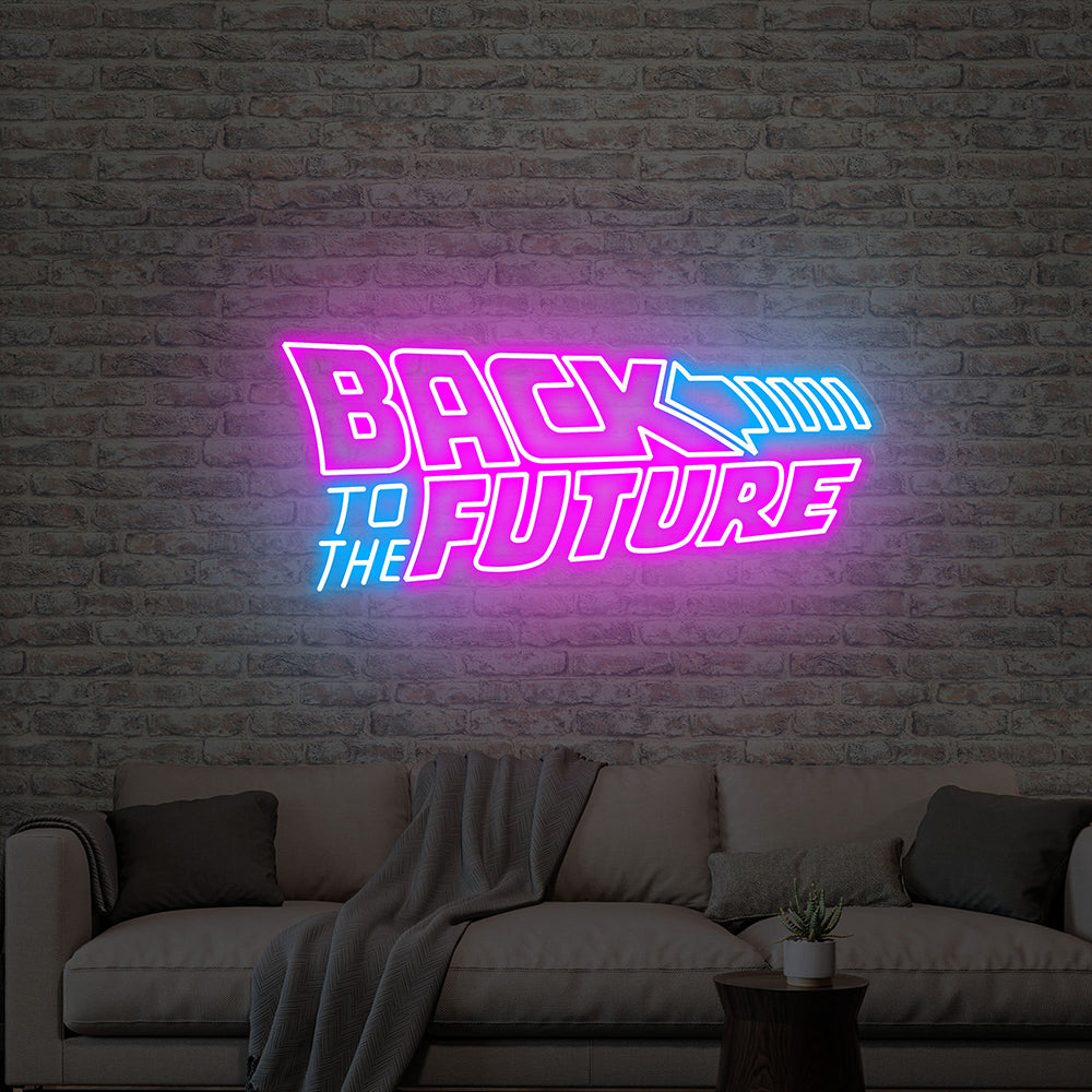 HDJSign - Back To The Future Movie Neon Sign HDJ Sign