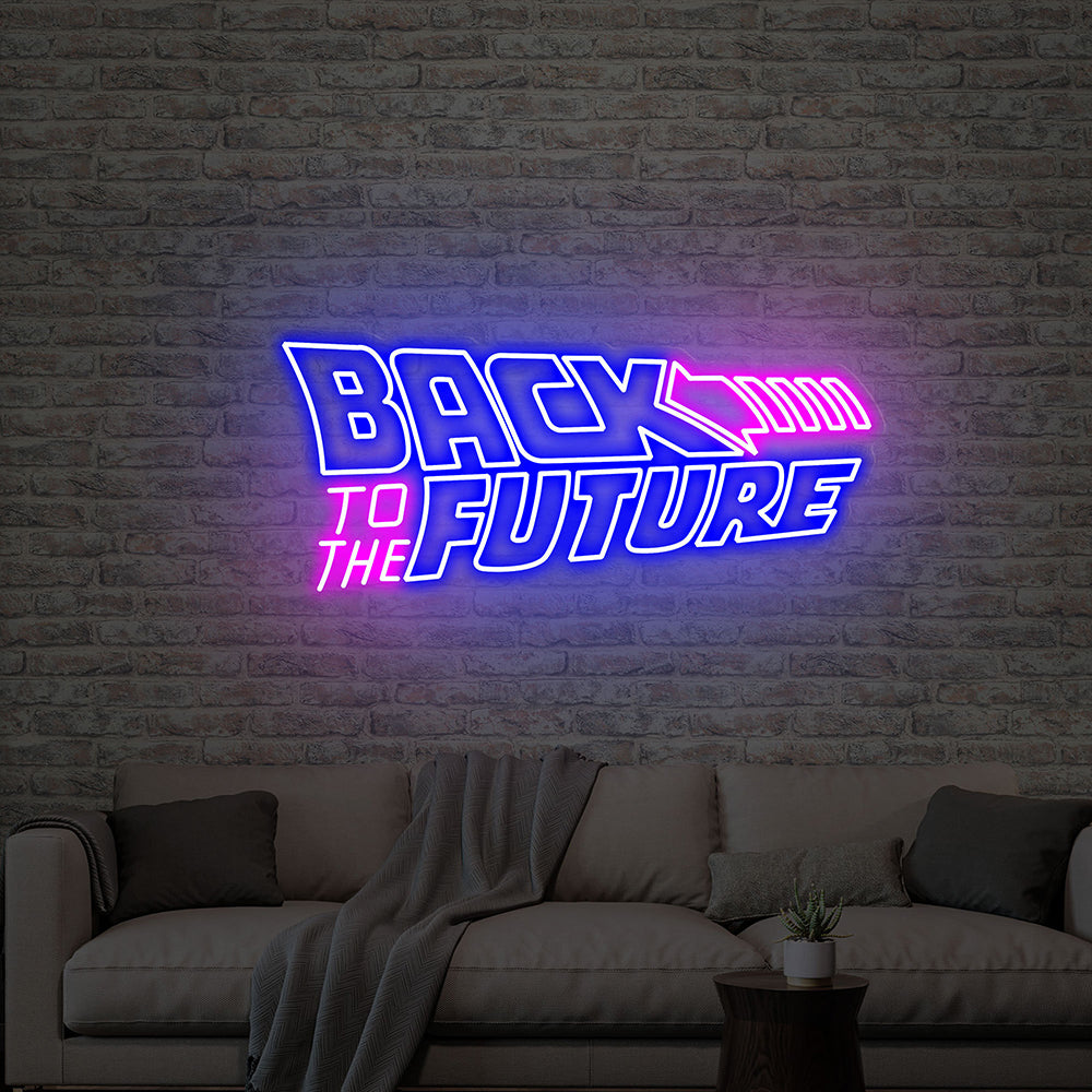 HDJSign - Back To The Future Movie Neon Sign HDJ Sign