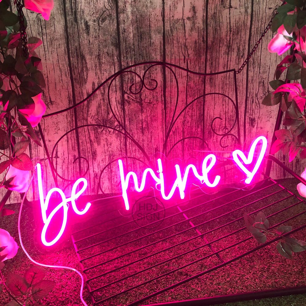 HDJSign - Be Mine Wedding Neon Sign HDJ Sign