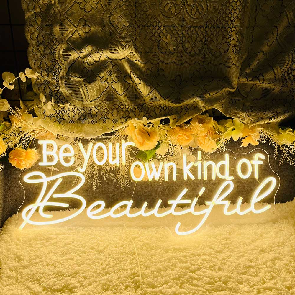 HDJSign - Be Your Own Kind Of Beautiful Salon Neon Sign HDJ Sign