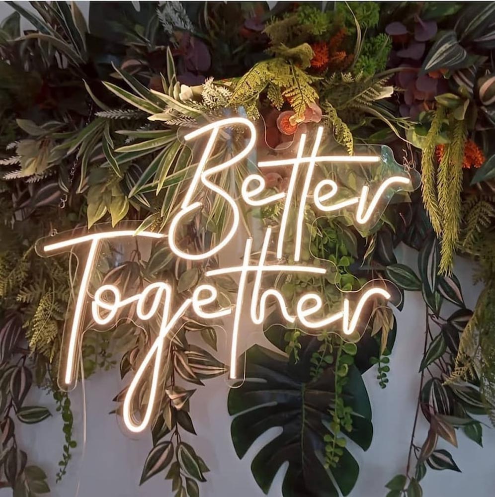 HDJSign - Better Together Wedding Neon Sign HDJ Sign