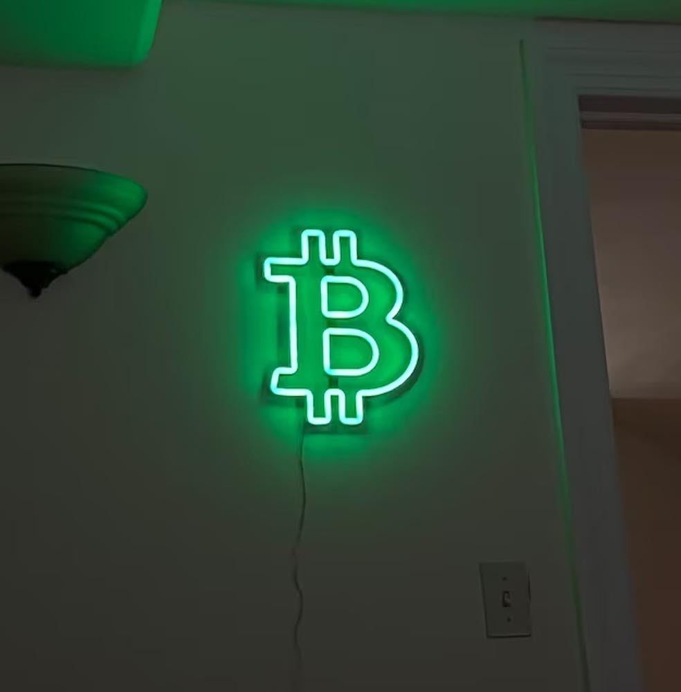 Bitcoin | Home Neon Sign | HDJSign