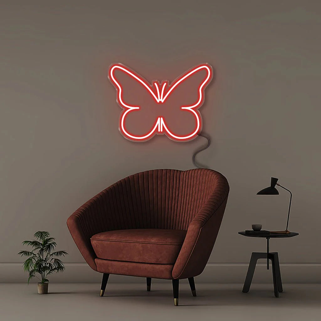 HDJSign - Butterfly Salon Neon Sign HDJ Sign