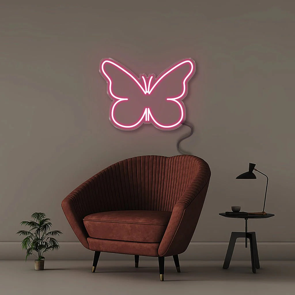 HDJSign - Butterfly Salon Neon Sign HDJ Sign