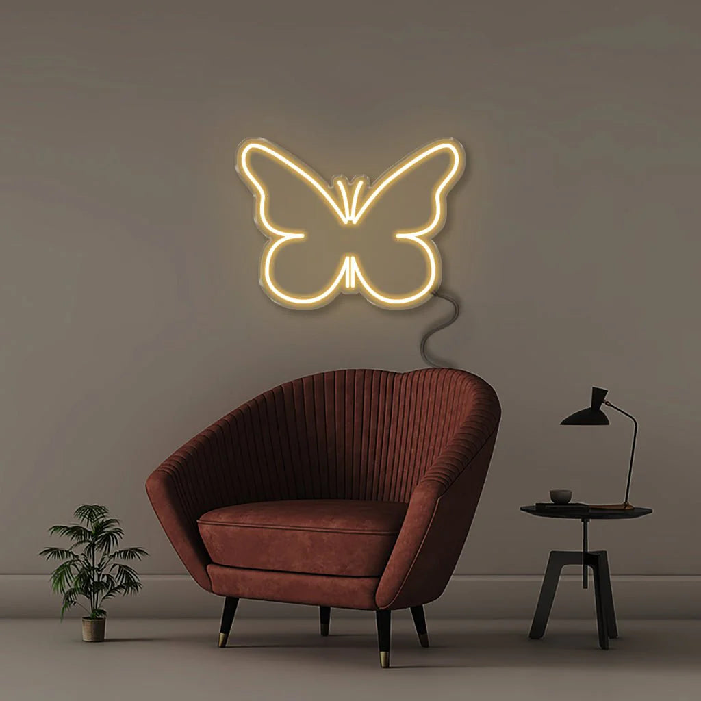 HDJSign - Butterfly Salon Neon Sign HDJ Sign