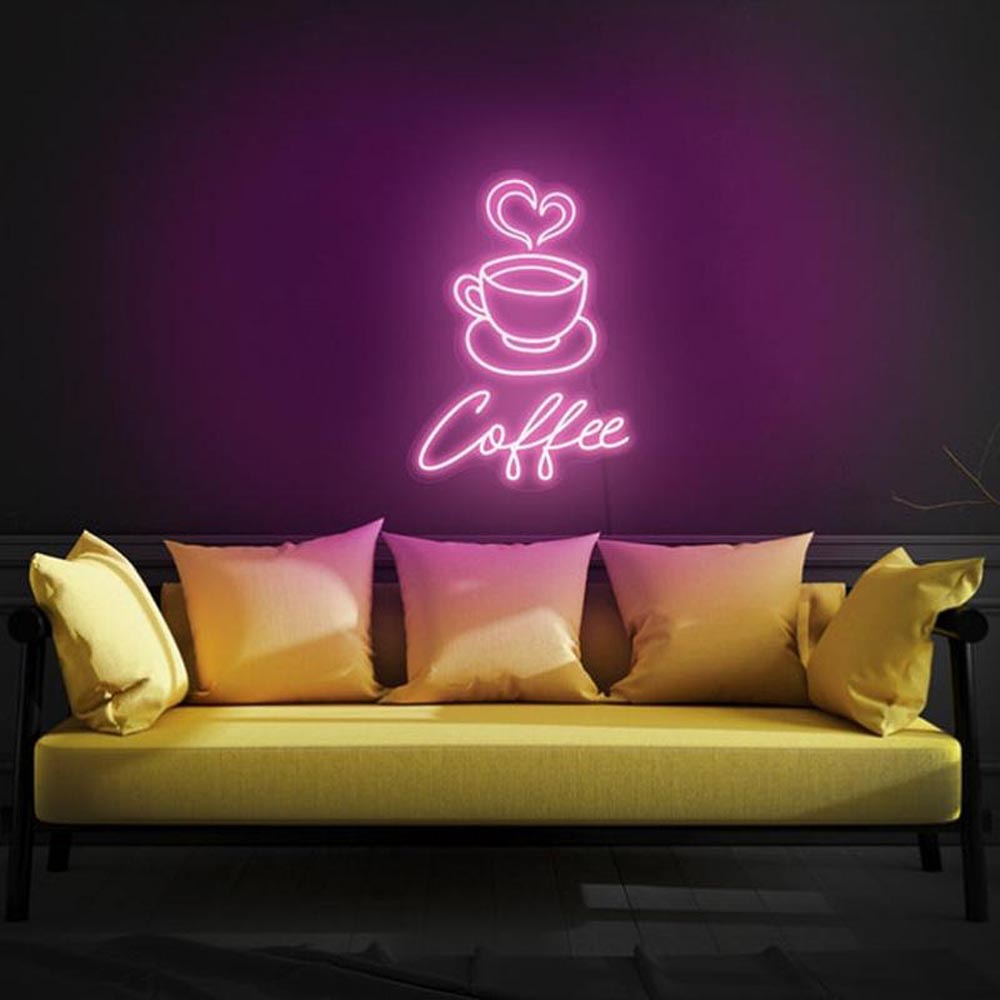 HDJSign - Coffee Business Neon Sign HDJ Sign