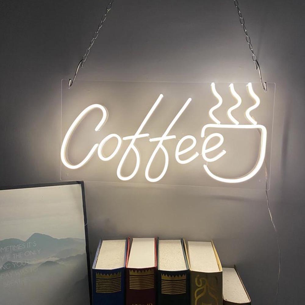 HDJSign - Coffee Business Neon Sign HDJ Sign