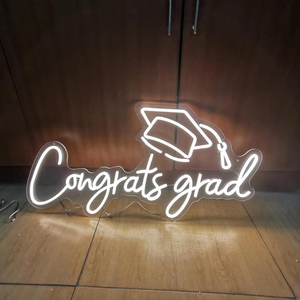 HDJSign - Congrats Grad University Neon Sign HDJ Sign