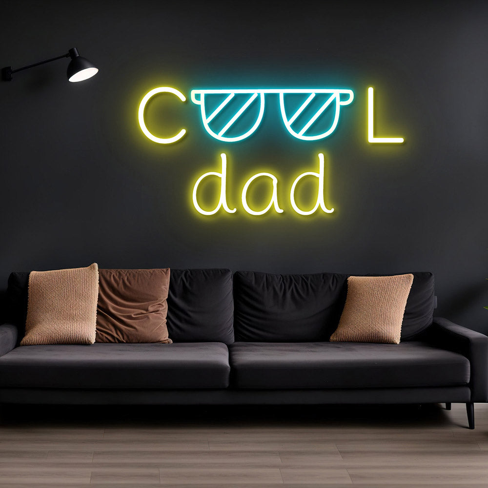 HDJSign - Cool Dad Home Neon Sign HDJ Sign