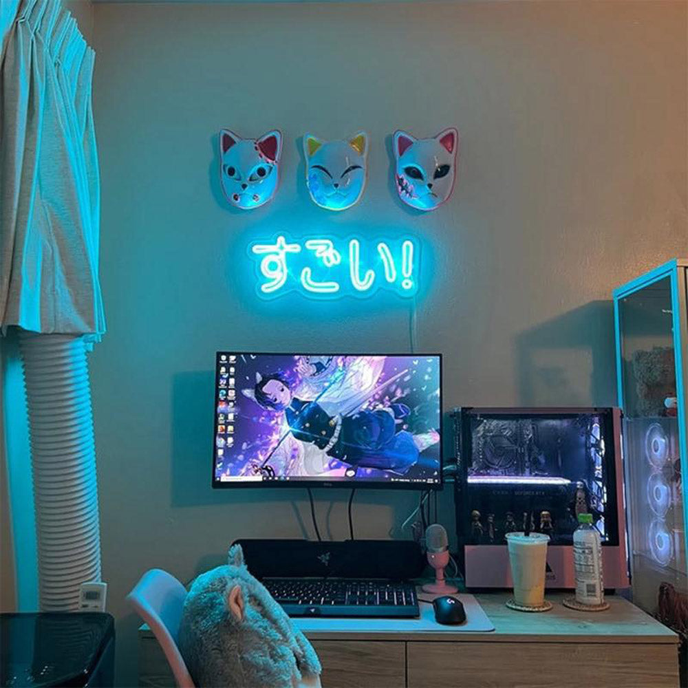 HDJSign - Cute Japanese すごい Anime Neon Sign HDJ Sign