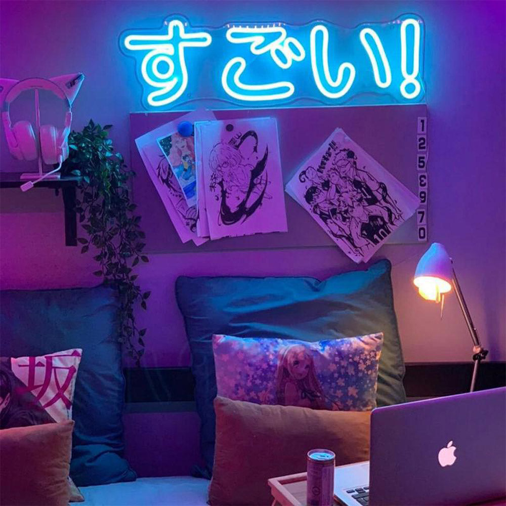 HDJSign - Cute Japanese すごい Anime Neon Sign HDJ Sign