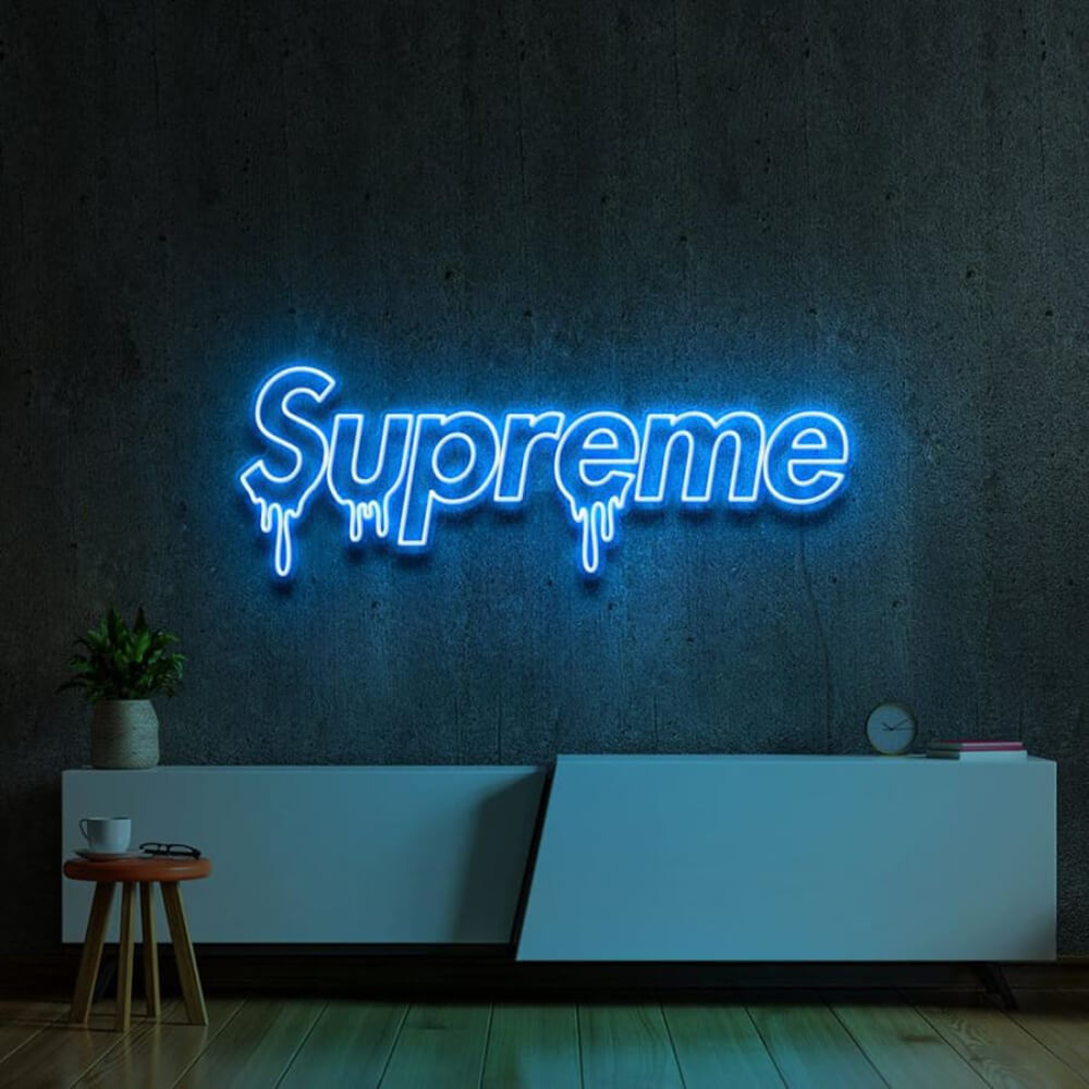 HDJSign - Dripping SUPREME Neon Sign HDJ Sign