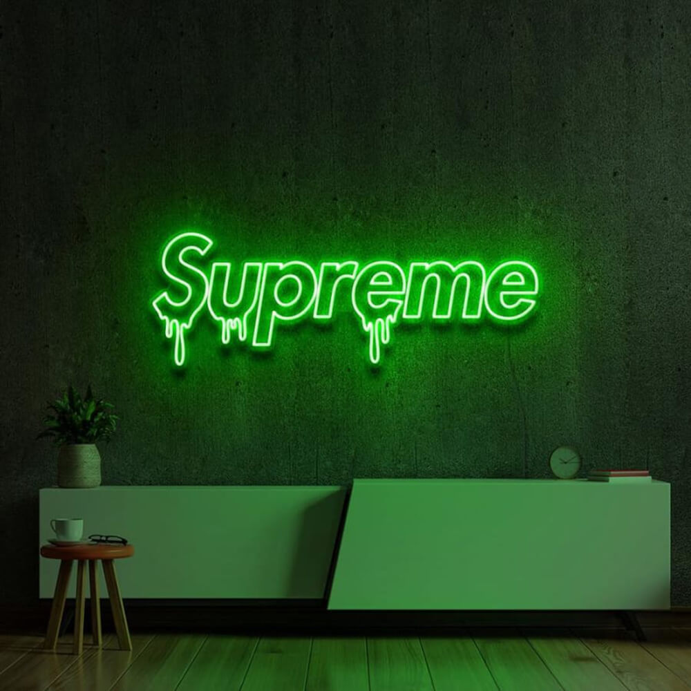 HDJSign - Dripping SUPREME Neon Sign HDJ Sign