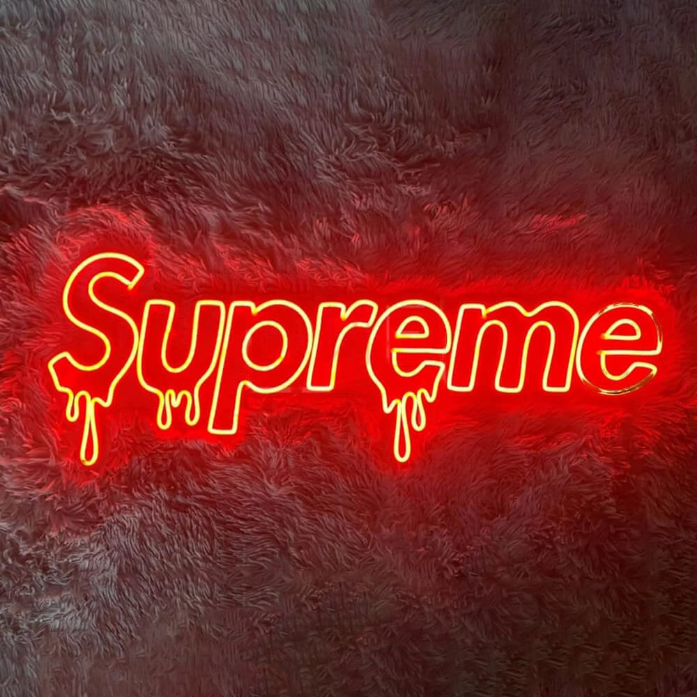 HDJSign - Dripping SUPREME Neon Sign HDJ Sign