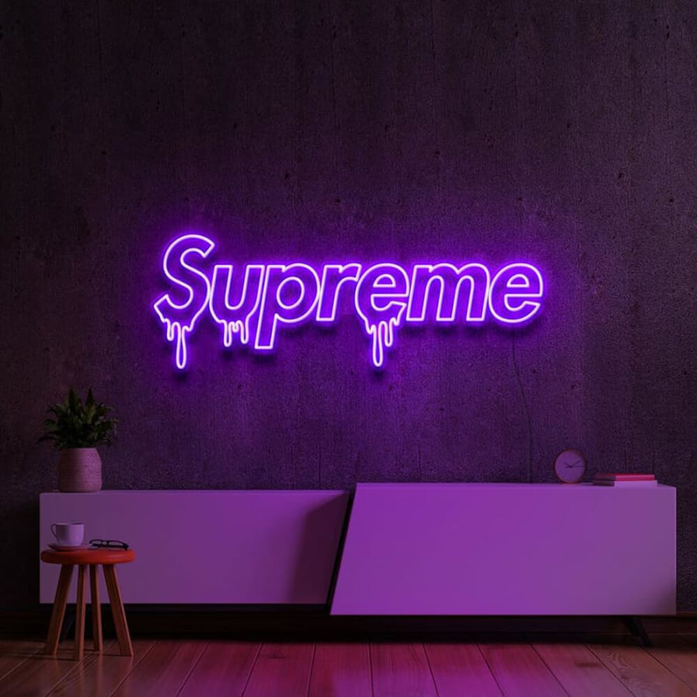 HDJSign - Dripping SUPREME Neon Sign HDJ Sign