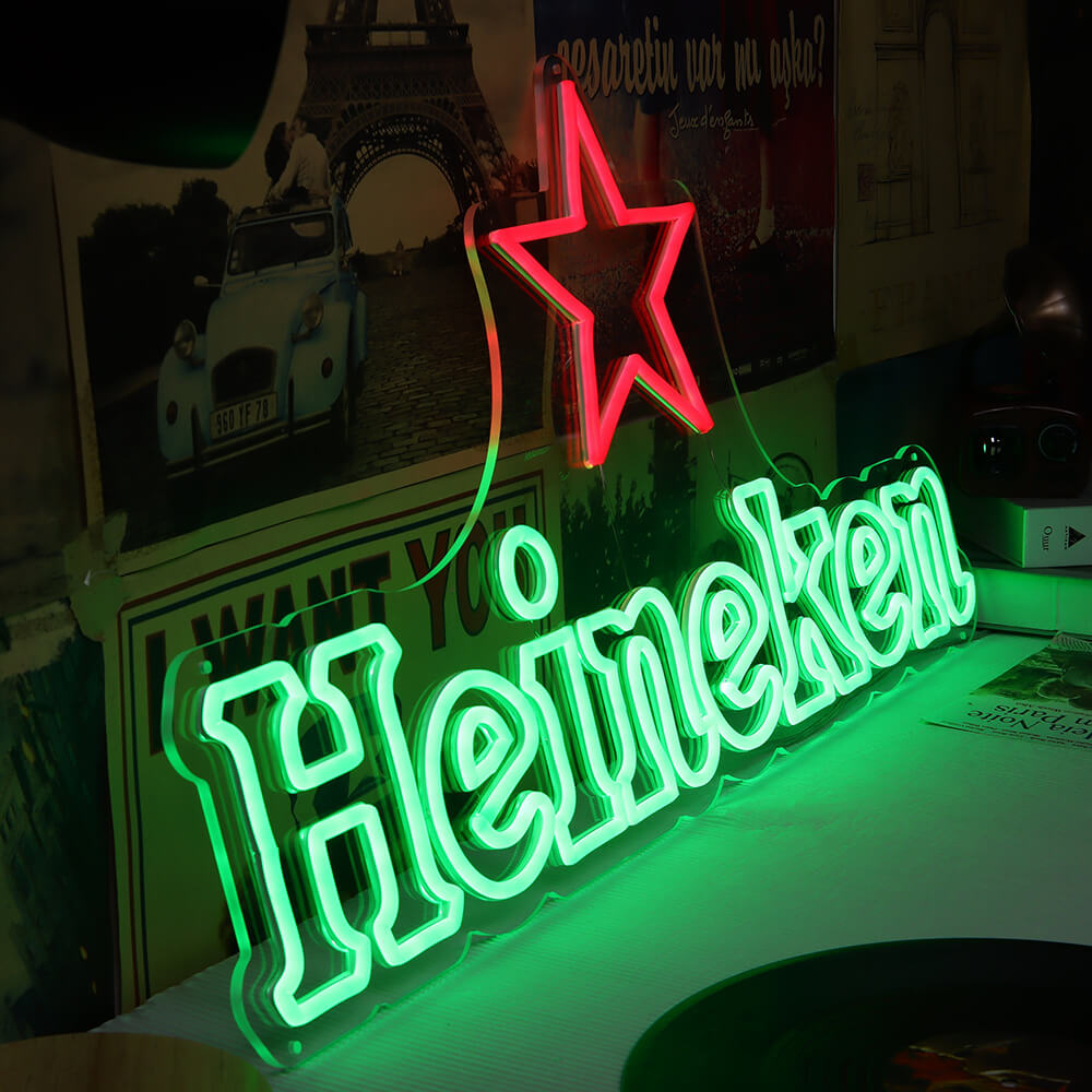 HDJSign - Heineken Bar Neon Sign HDJ Sign