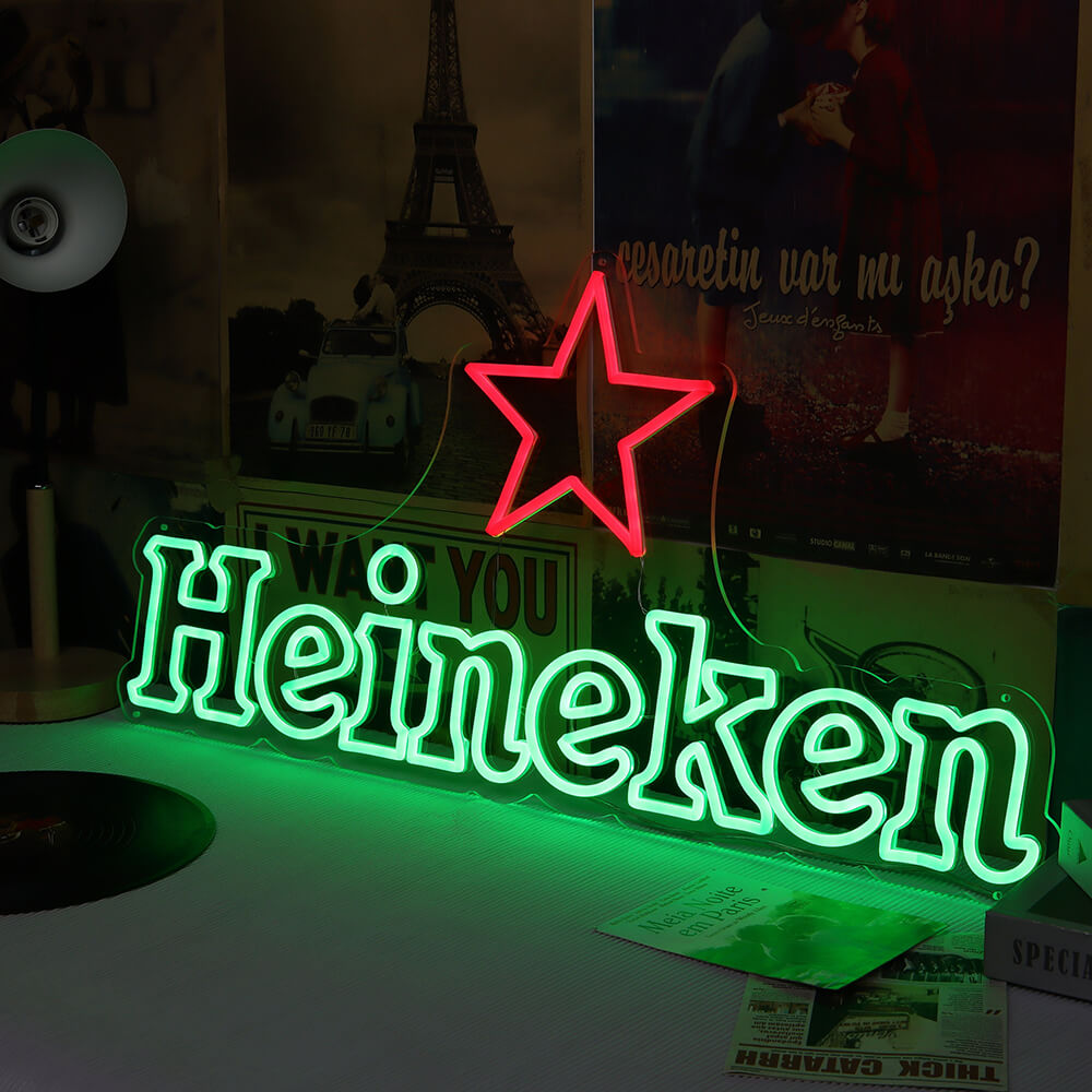 HDJSign - Heineken Bar Neon Sign HDJ Sign