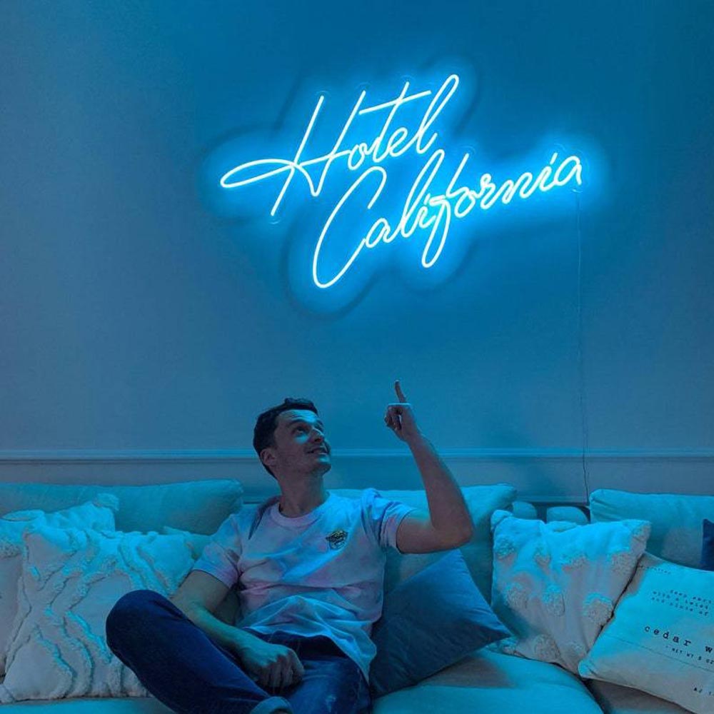 HDJSign - Hotel California Business Neon Sign HDJ Sign