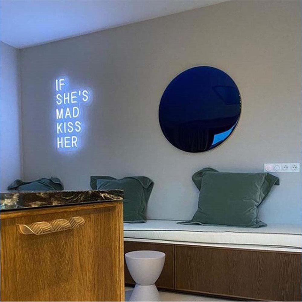 HDJSign - If She's Mad Kiss Her Quote Neon Sign HDJ Sign