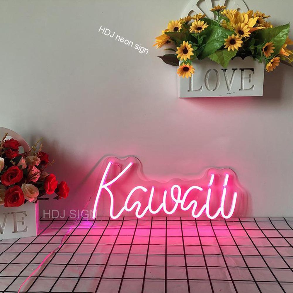 HDJSign - Japanese Kawaii Word Neon Sign HDJ Sign