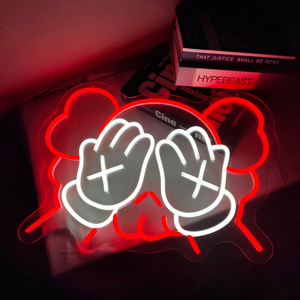 HDJSign - Kaws Hypebeast Anime Neon Sign HDJ Sign