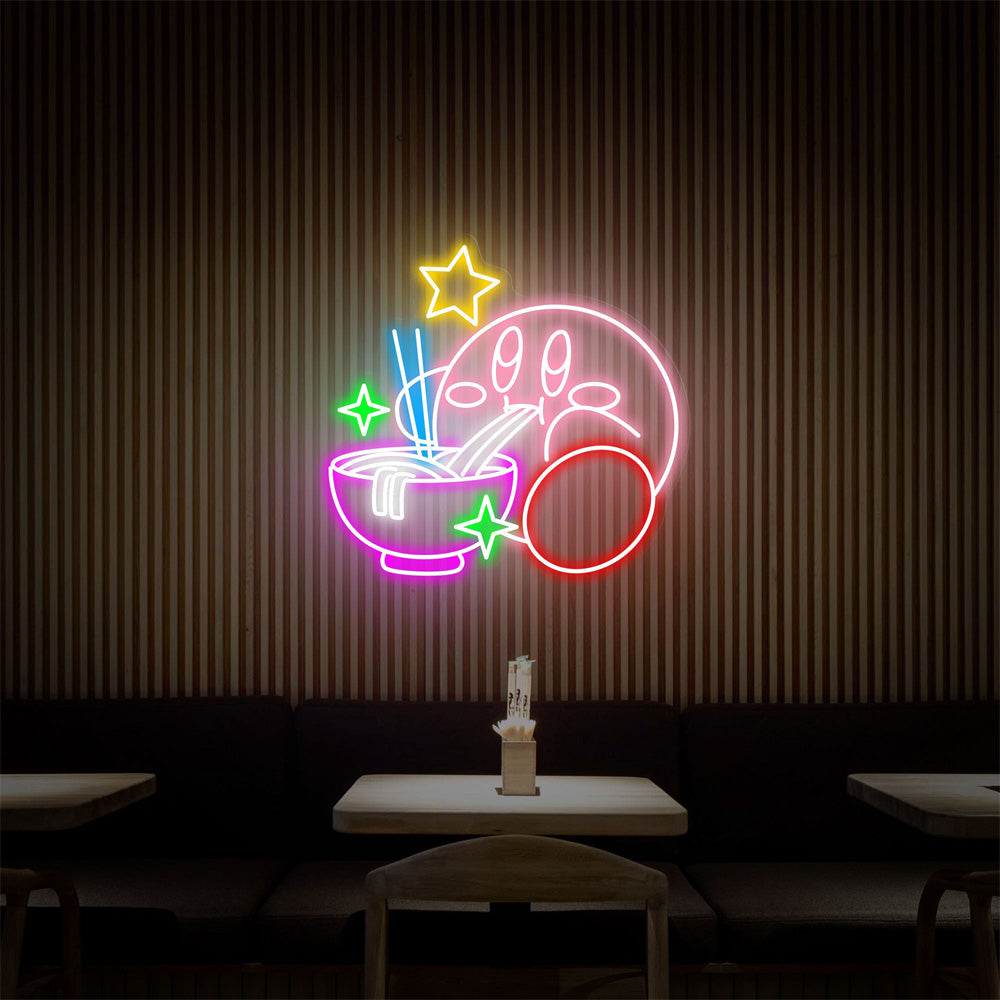 HDJSign - Kirby Anime Neon Sign HDJ Sign