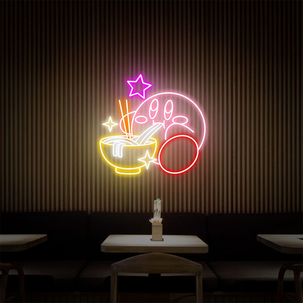 HDJSign - Kirby Anime Neon Sign HDJ Sign