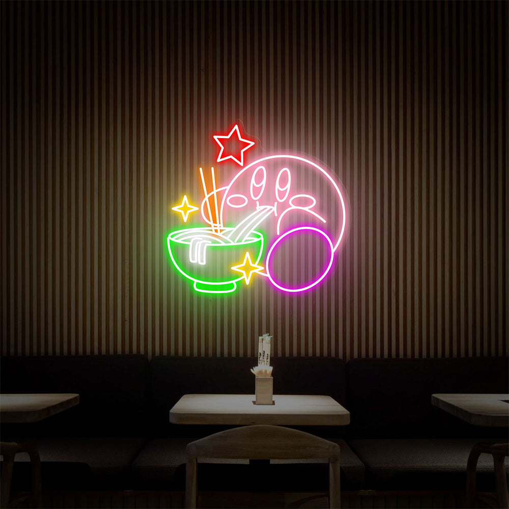 HDJSign - Kirby Anime Neon Sign HDJ Sign