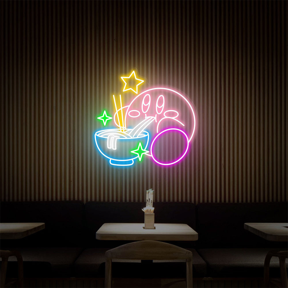 HDJSign - Kirby Anime Neon Sign HDJ Sign