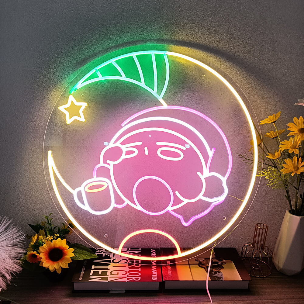 HDJSign - Kirby Game Neon Sign HDJ Sign