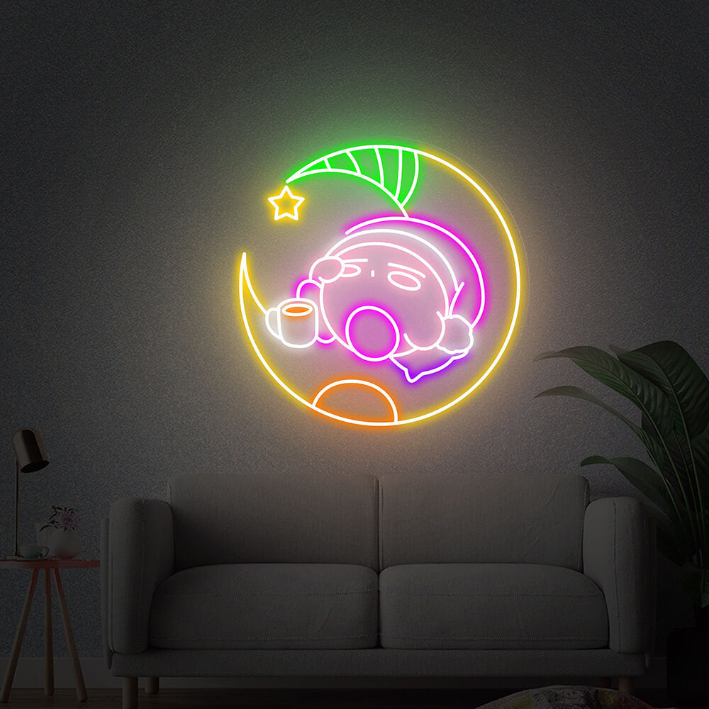 HDJSign - Kirby Game Neon Sign HDJ Sign