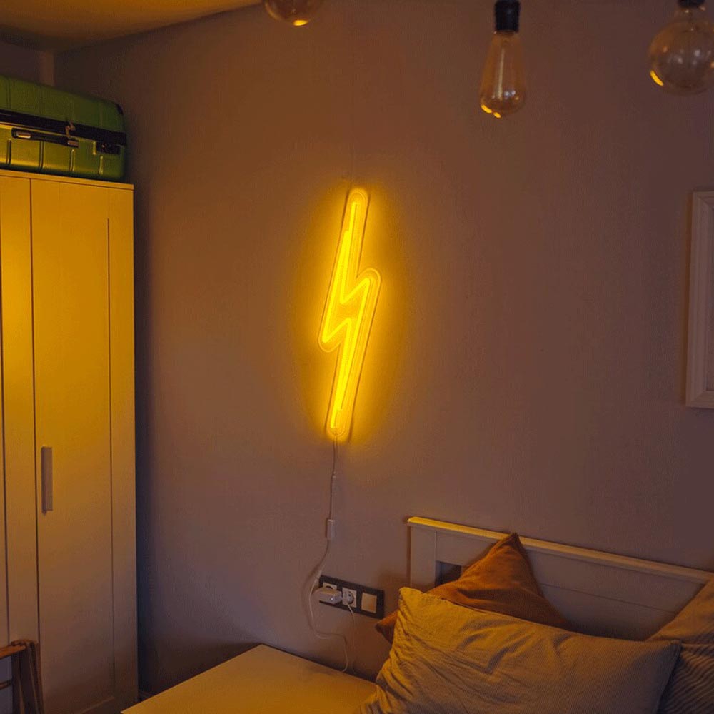 HDJSign - Lightning Home Neon light HDJ Sign