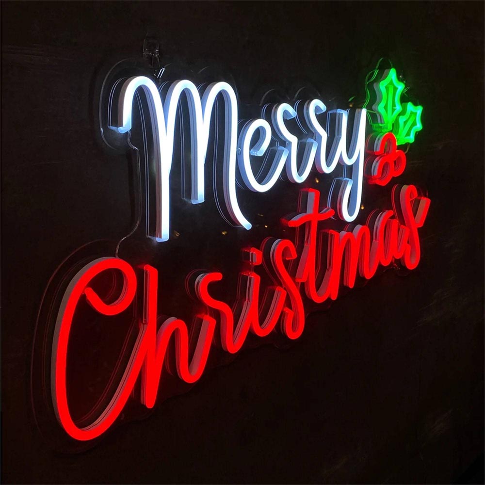 HDJSign - Merry Christmas Holiday Neon Sign HDJ Sign