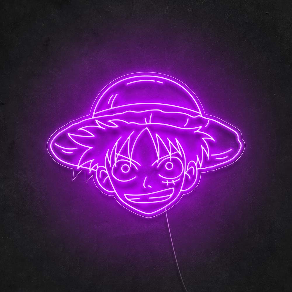 HDJSign - Monkey D Luffy Anime Neon Sign HDJ Sign