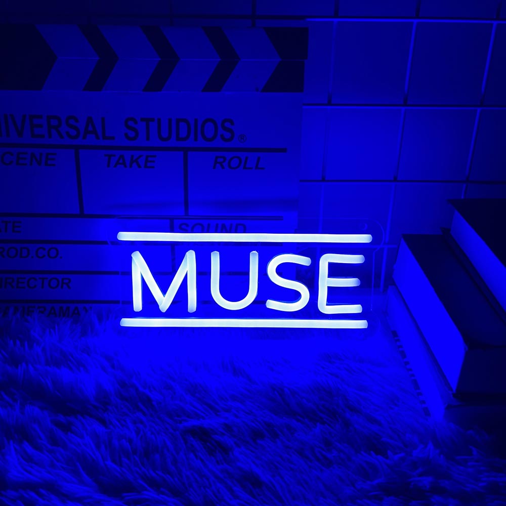 HDJSign - Muse Rock Band Music Neon Sign HDJ Sign