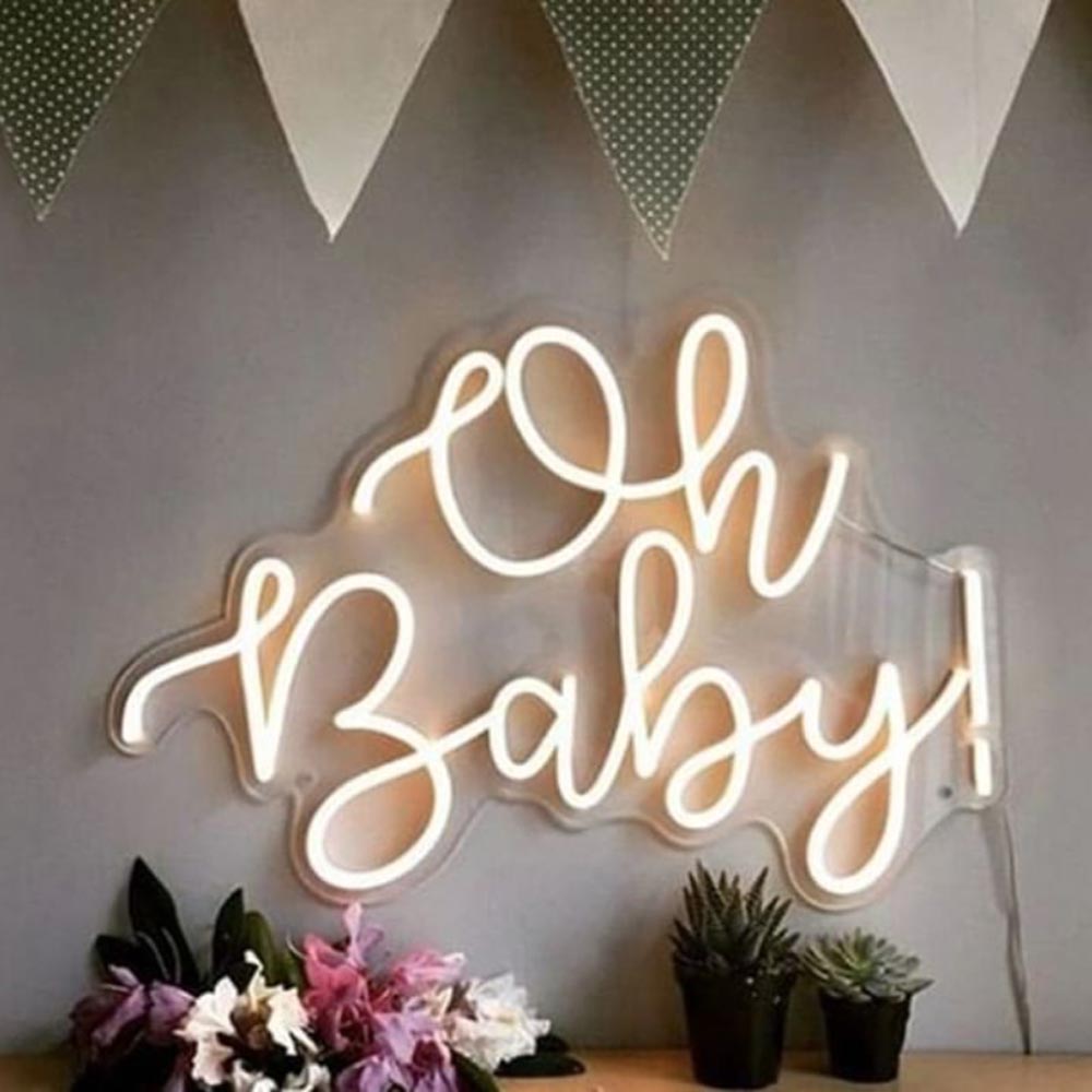 HDJSign - Oh Baby! Wedding Neon Sign HDJ Sign