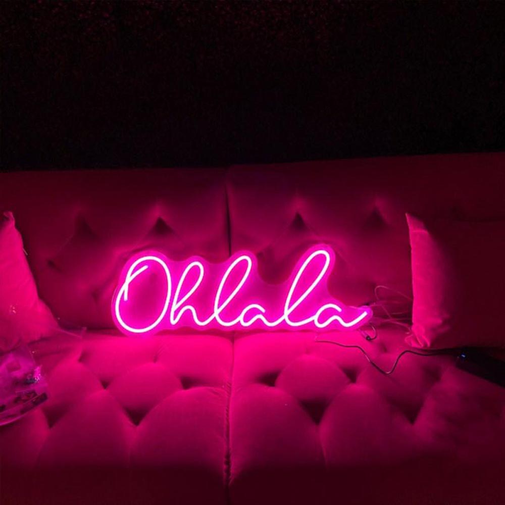 HDJSign - Oh La La Word Neon Sign