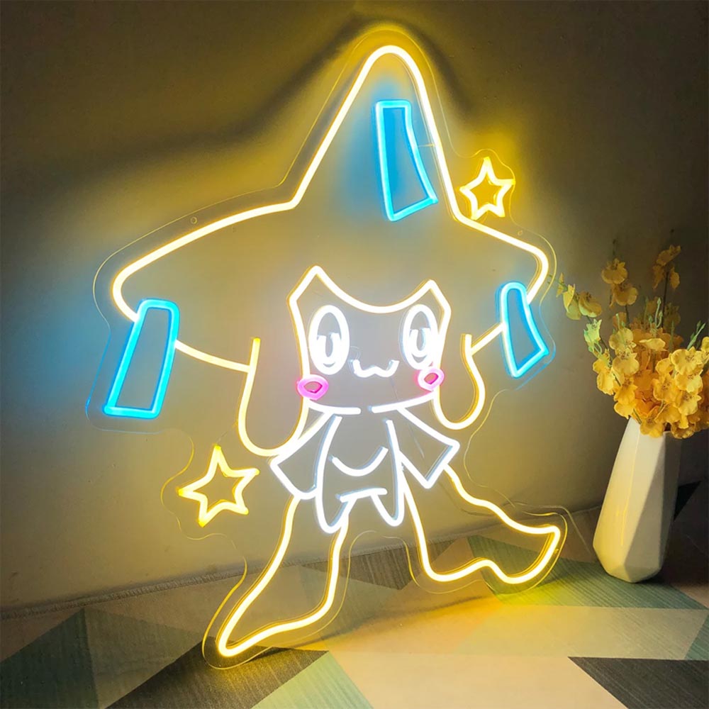 HDJSign - Pokémon Jirachi Anime Neon Sign HDJ Sign