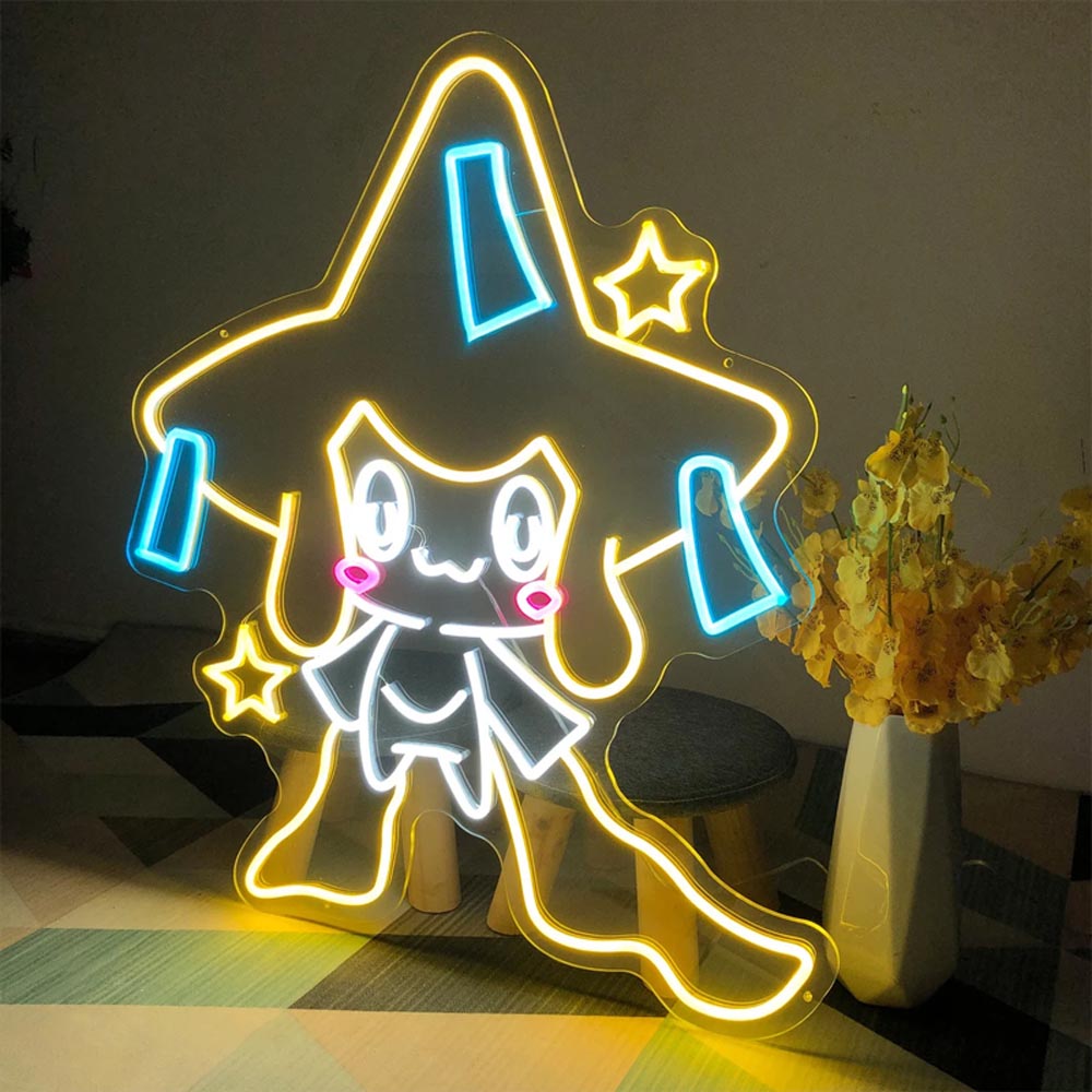 HDJSign - Pokémon Jirachi Anime Neon Sign HDJ Sign