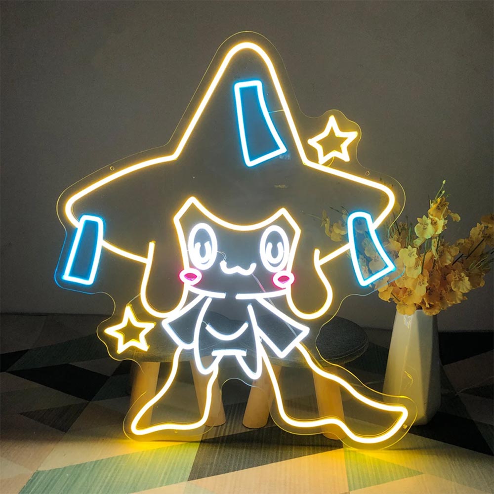 HDJSign - Pokémon Jirachi Anime Neon Sign HDJ Sign