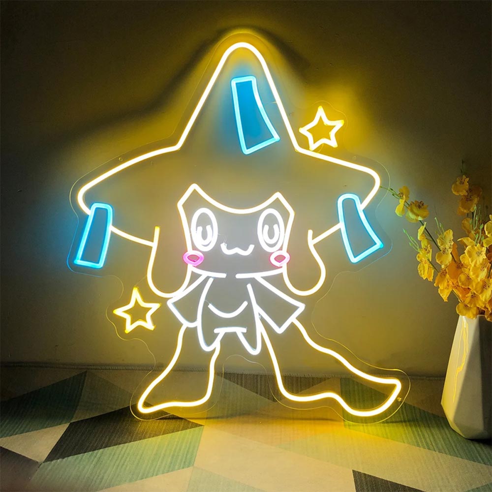 HDJSign - Pokémon Jirachi Anime Neon Sign HDJ Sign