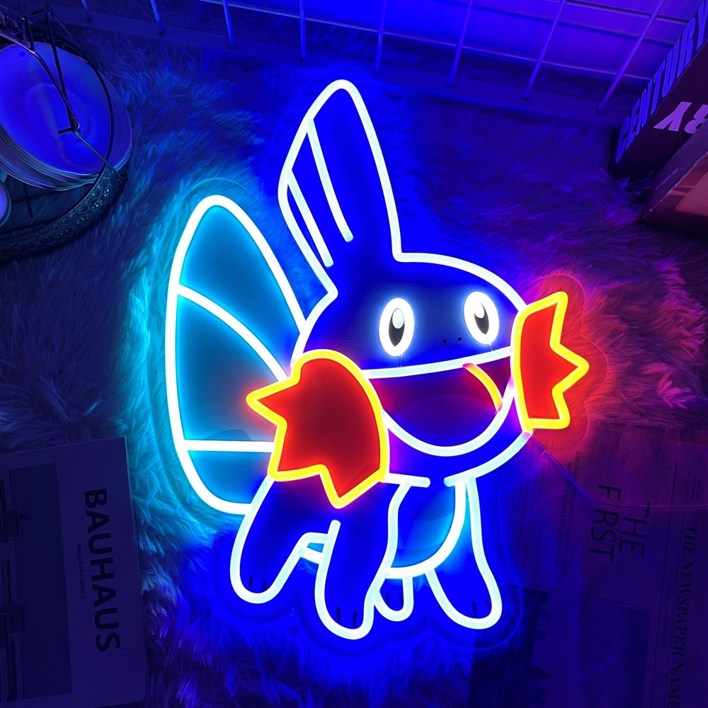 HDJSign - Pokémon Mudkid Anime Neon Sign HDJ Sign