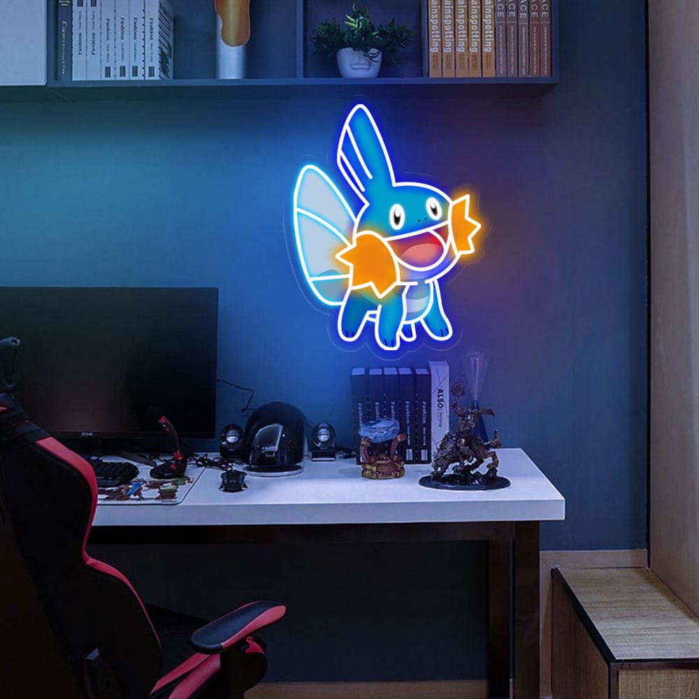 HDJSign - Pokémon Mudkid Anime Neon Sign HDJ Sign