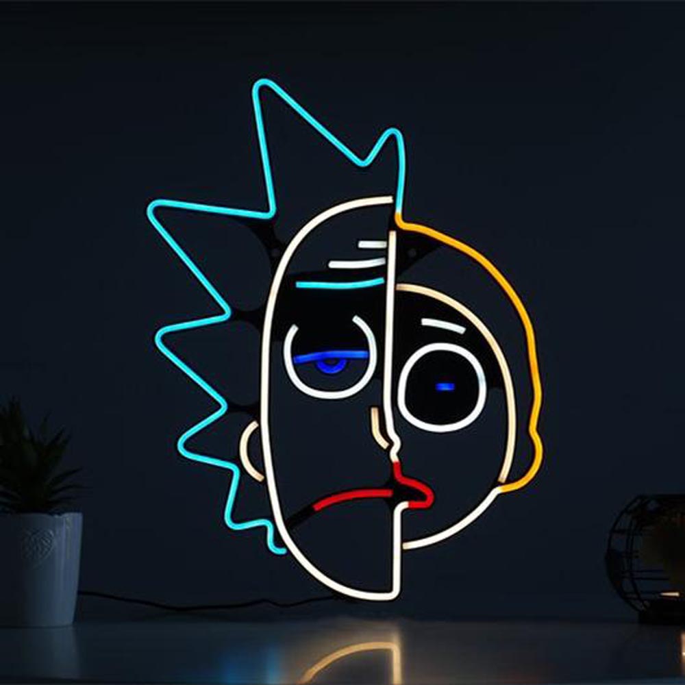 HDJSign - Rick And Morty Anime Neon Sign HDJ Sign