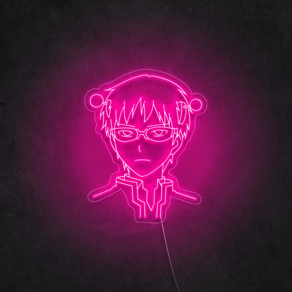 HDJSign - Saiki Kusuo Anime Neon Sign HDJ Sign