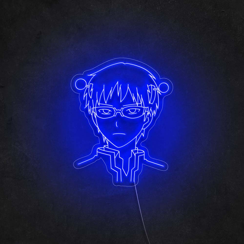 HDJSign - Saiki Kusuo Anime Neon Sign HDJ Sign