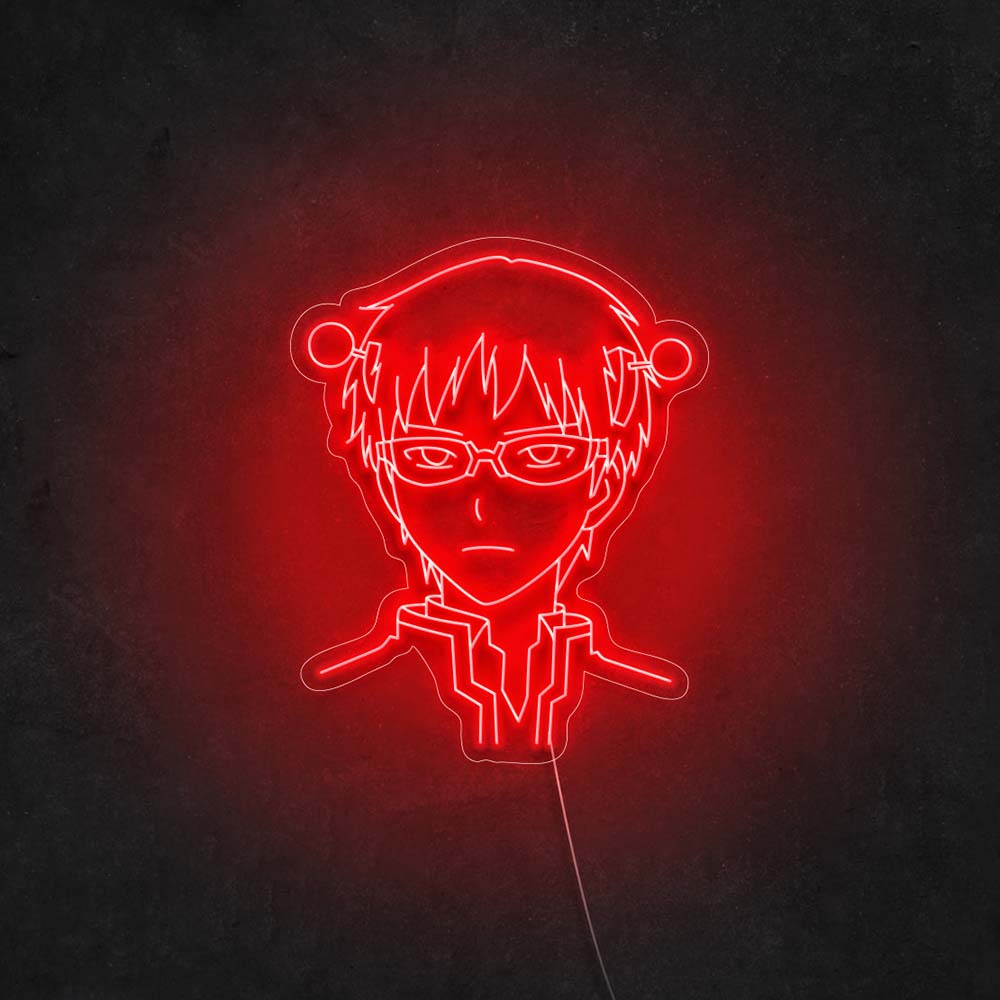 HDJSign - Saiki Kusuo Anime Neon Sign HDJ Sign