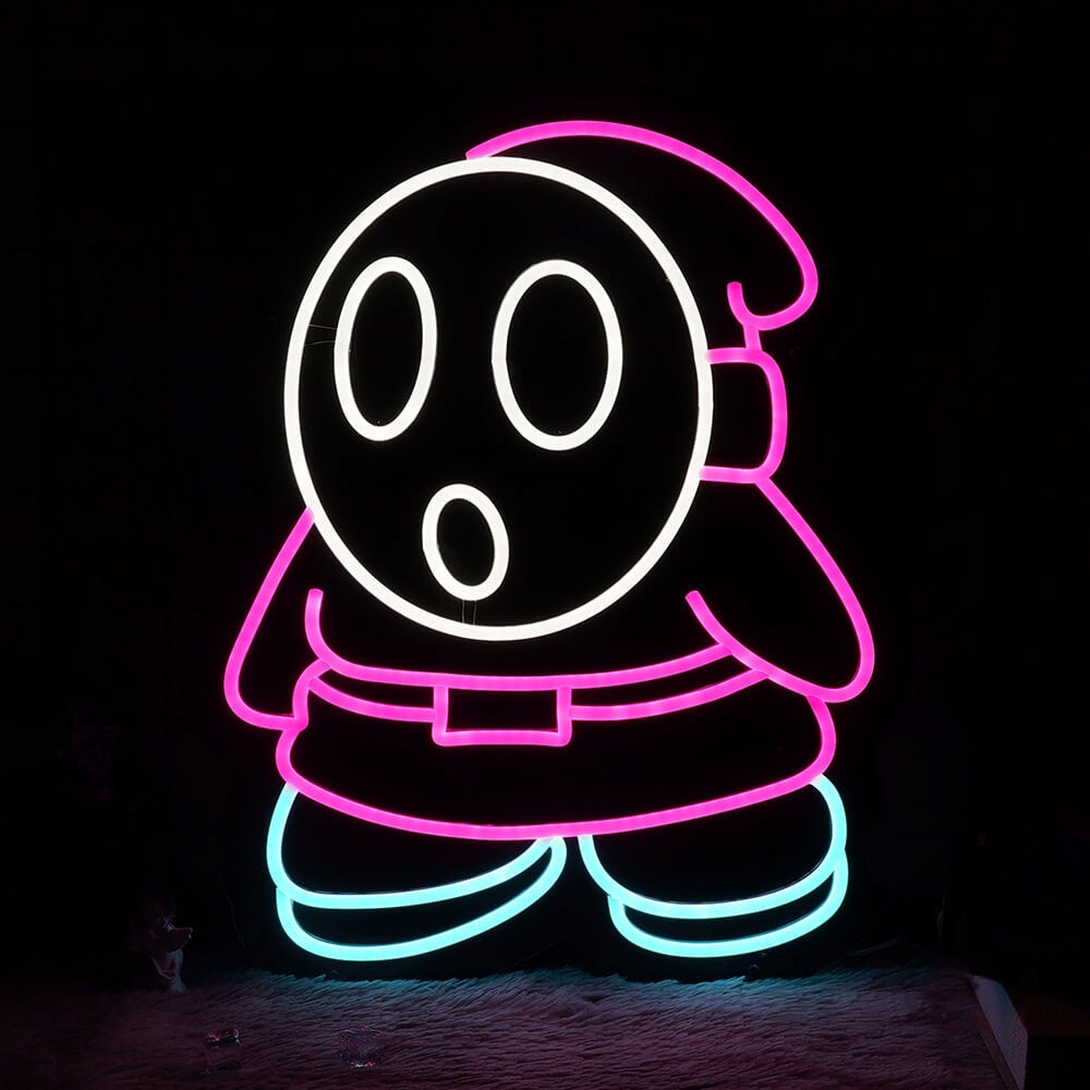 HDJSign - Shy Guy Game Neon Sign HDJ Sign