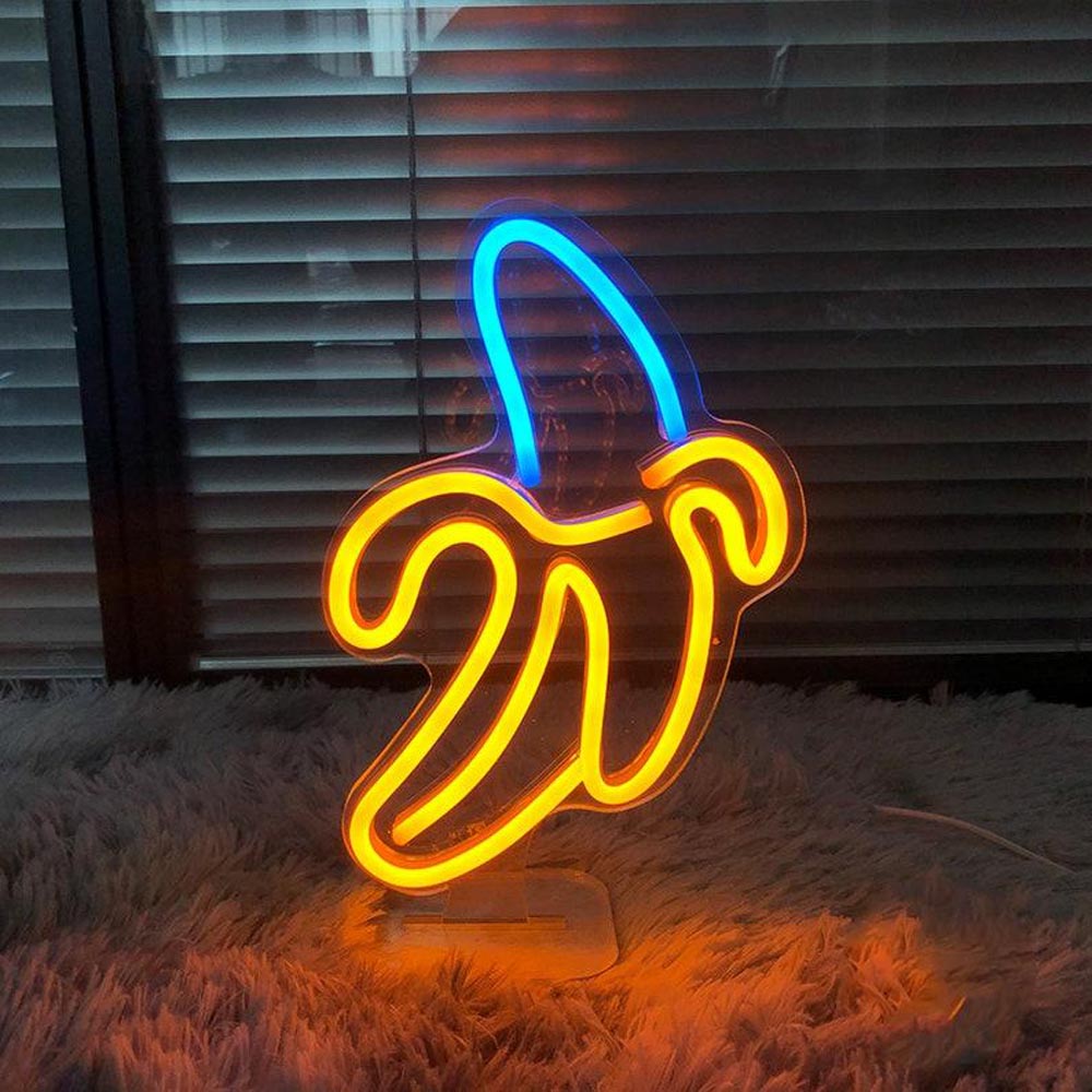 HDJSign - Small Banana USB Neon Sign HDJ Sign